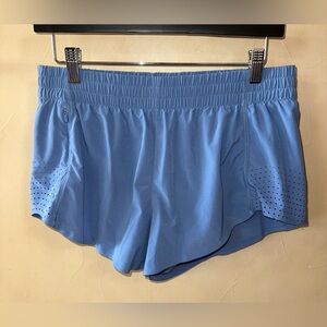 Athleta Women's Hustle Short 3" Periwinkle Blue Athletic Running Size Medium